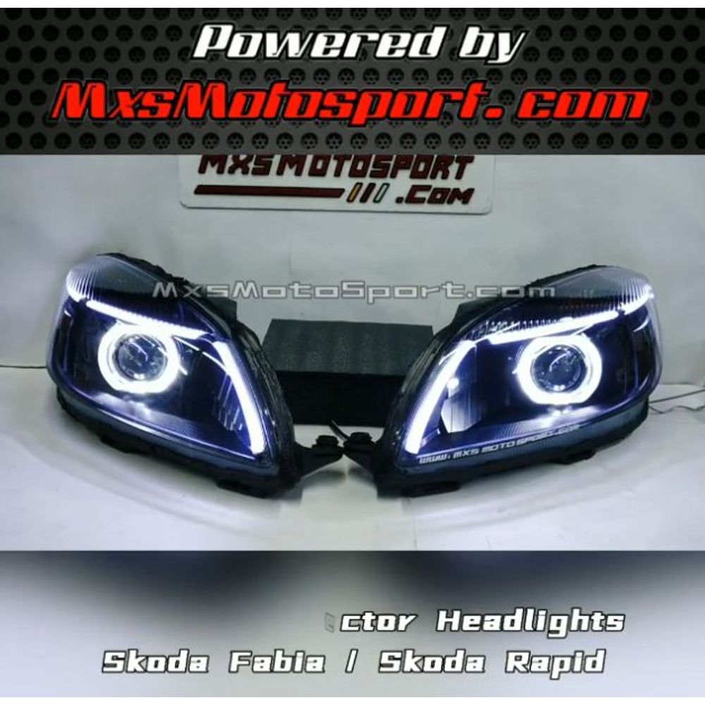 MXS3682 Skoda Rapid DRL Projector Headlights