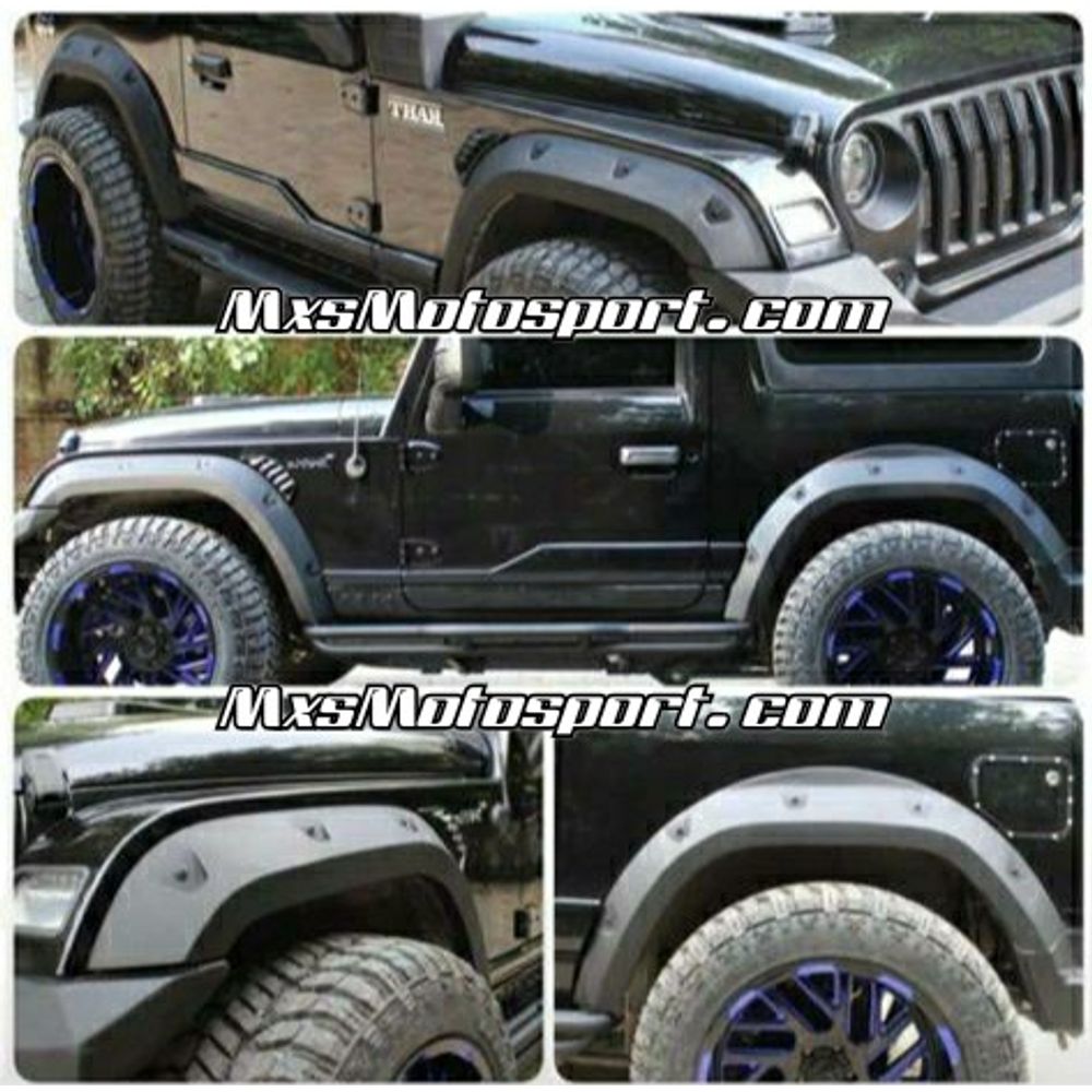 MXS3735 Mahindra Thar Fender Flares 2020 Next Generation