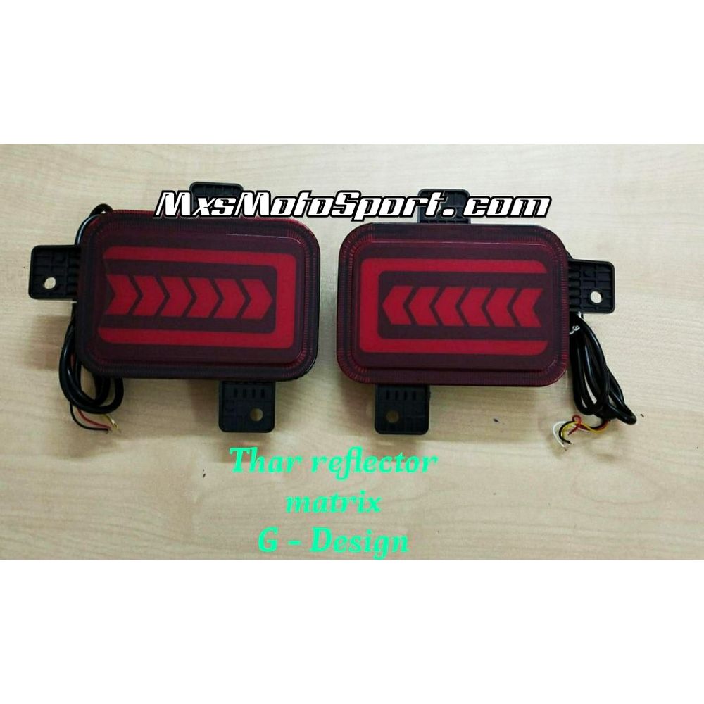 MXS3747 Mahindra Thar LED Reflectors Lights