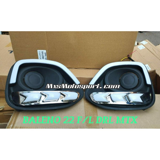 MXS3752 Maruti Suzuki Baleno LED Daytime DRL's Fog Lamps 2022