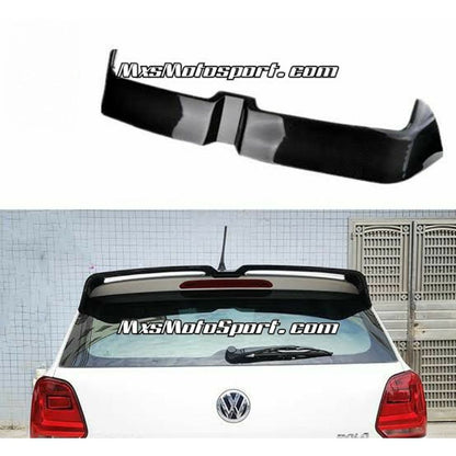 MXS3785 Golf R Oettinger Style Gloss Black Boot Spoiler For Volkswagen Polo (ABS Material)