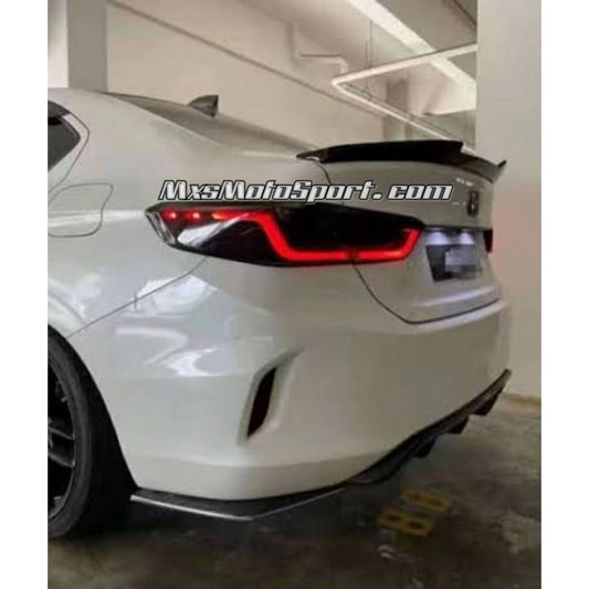 MXS3786 M4 Spoiler For Honda City 2021+ ABS Material