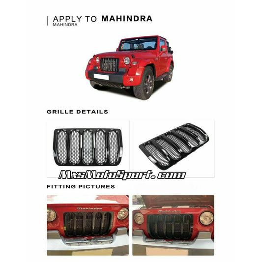 MXS3810 Grill For Mahindra Thar 2020+