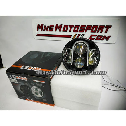 MXS3851 RE Interceptor 650 Cree LED 4D Lens DRL Projector Headlight
