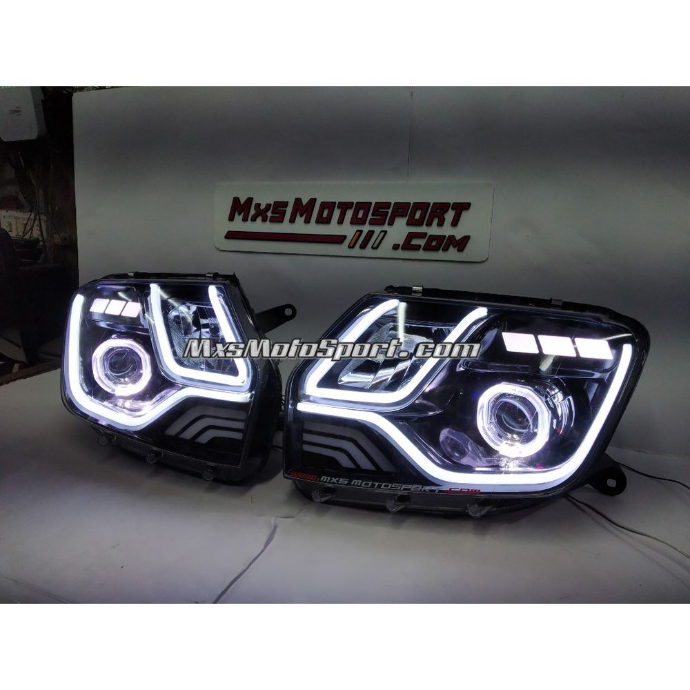 MXS3889 Renault Duster Custom Project Xenon Projector Headlights