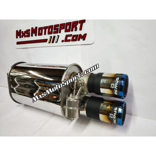 MXS3892 Remus Valvetronic Exhaust Remote Operated Carbon Dual Tip Titanium