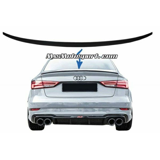 MXS3914 Tailgate Lip Spoiler For Audi A3