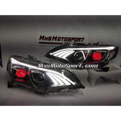 MXS3921 Honda Jazz Quad LED Projector Headlights 2015+