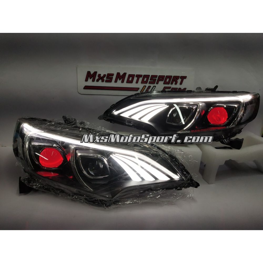 MXS3921 Honda Jazz Quad LED Projector Headlights 2015+