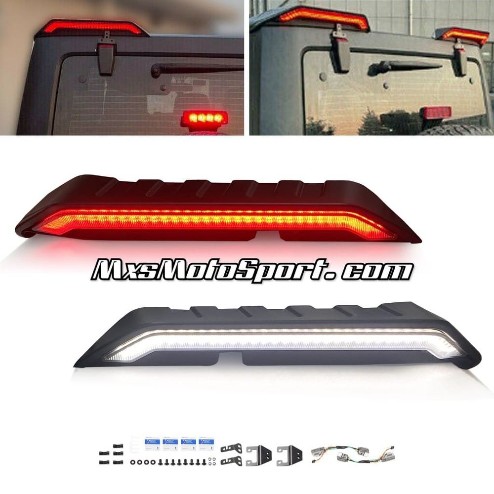 MXS3942 LED Roof Spoiler For Mahindra Thar 2020+ Matrix Series I Jeep Wrangler