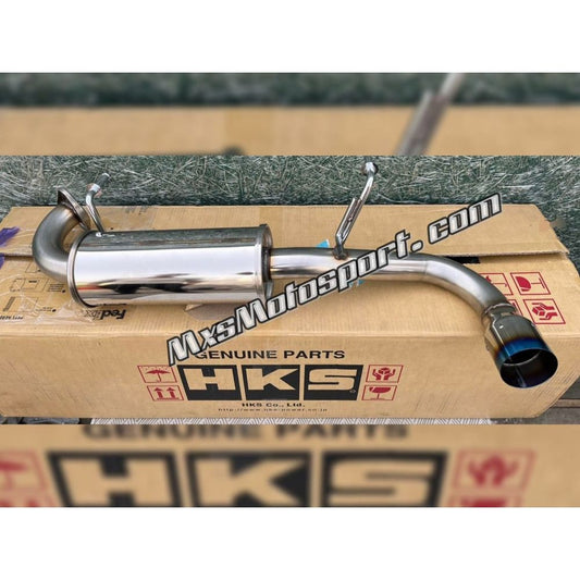 MXS3966 HKS Muffler with Titanium Tail Single Tip Layout For Maruti Suzuki Jimny