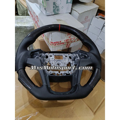 MXS3982 Flat Bottom Carbon Fiber Steering For Mahindra Thar