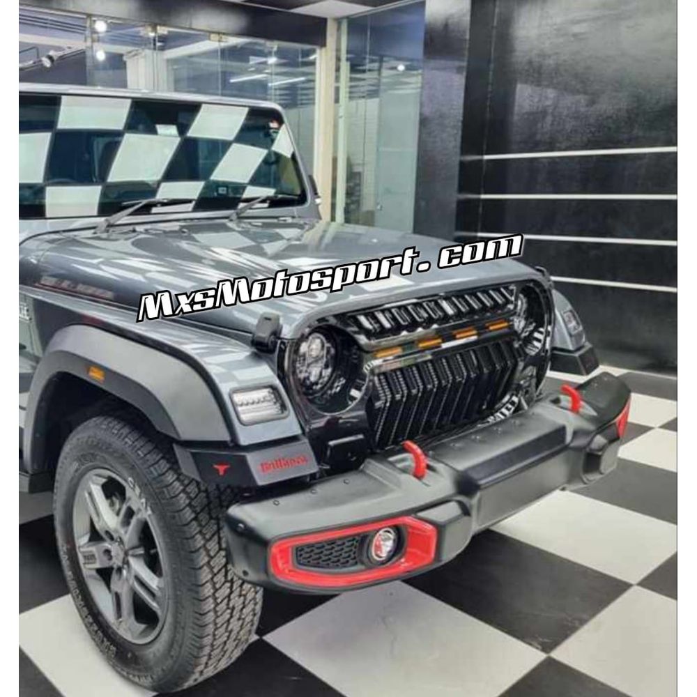 MXS4045 LED Grill For Mahindra Thar 2020+ ABS