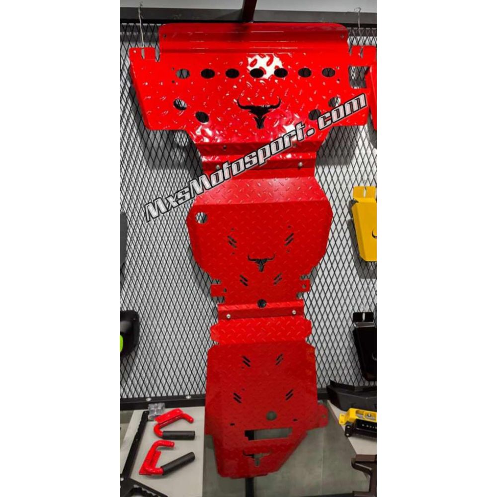 MXS4083 BuLLHorN Skid Plate MAHINDRA THAR NEXT GEN Set of 3 Pcs 2020+