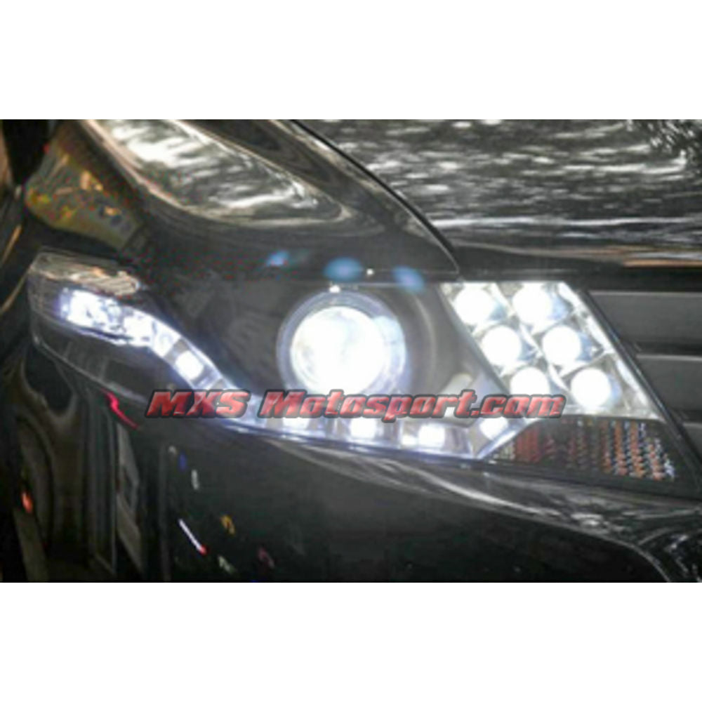 MXSHL500 Projector Headlights Day Running Light Honda City 2008-2012 Model