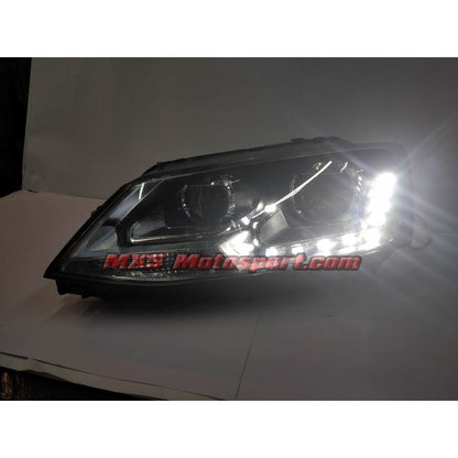 MXSHL174 Projector Headlights Volkswagen Jetta with Audi style Day running light