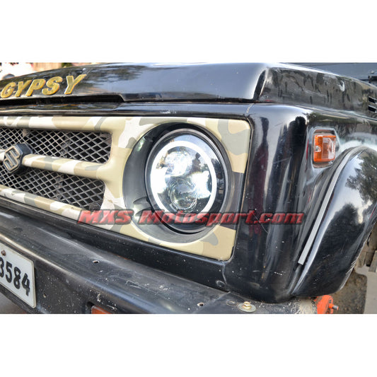 MXSHL435 Tech Hardy Racing Project Bullseye Projector Headlights Maruti Gypsy