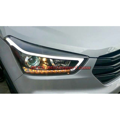 MXSHL375 Projector Headlights Hyundai Creta with DRL's & Matrix Mode