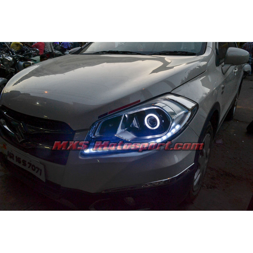 MXSHL491 Projector Headlights Maruti Suzuki S Cross with Matrix Style