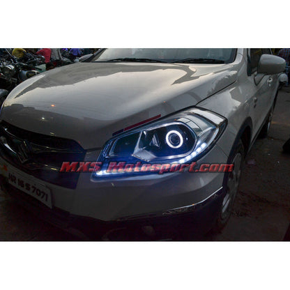 MXSHL491 Projector Headlights Maruti Suzuki S Cross with Matrix Style