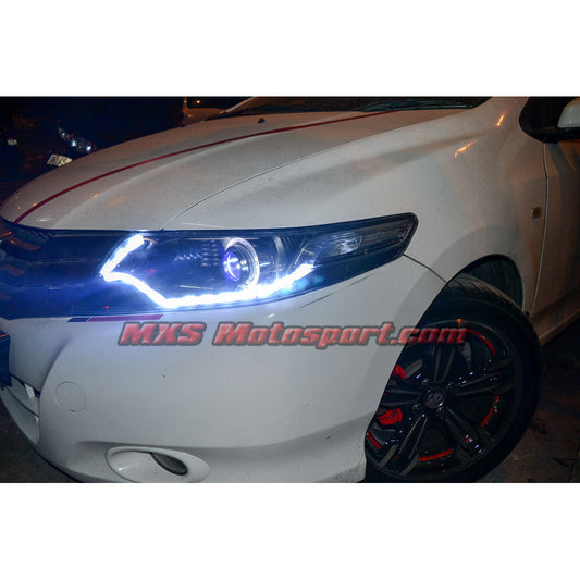 MXSHL505 Projector Headlights Honda City ivtec with Matrix Style