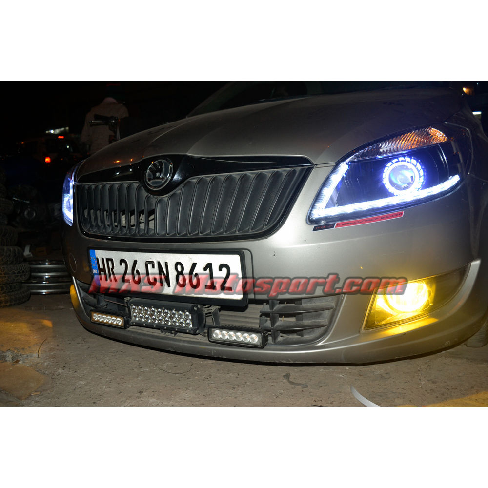 MXSHL610 Skoda Fabia Projector Headlights Matrix Mode