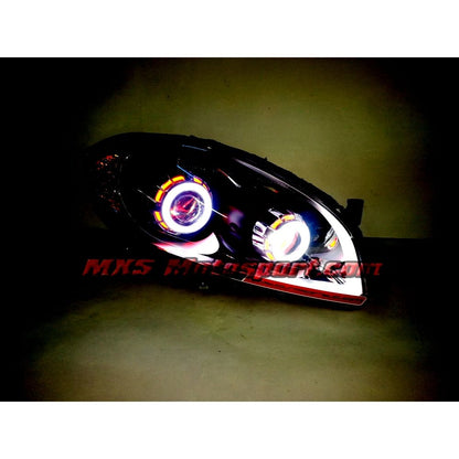 MXSHL625 Dual Projector Headlights Fiat Linea