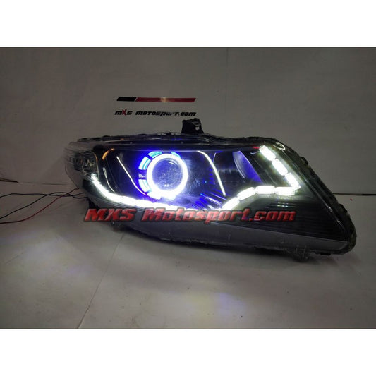 MXSHL735 Honda City Daytime LED Projector Headlights with Matrix Turn Signal Mode