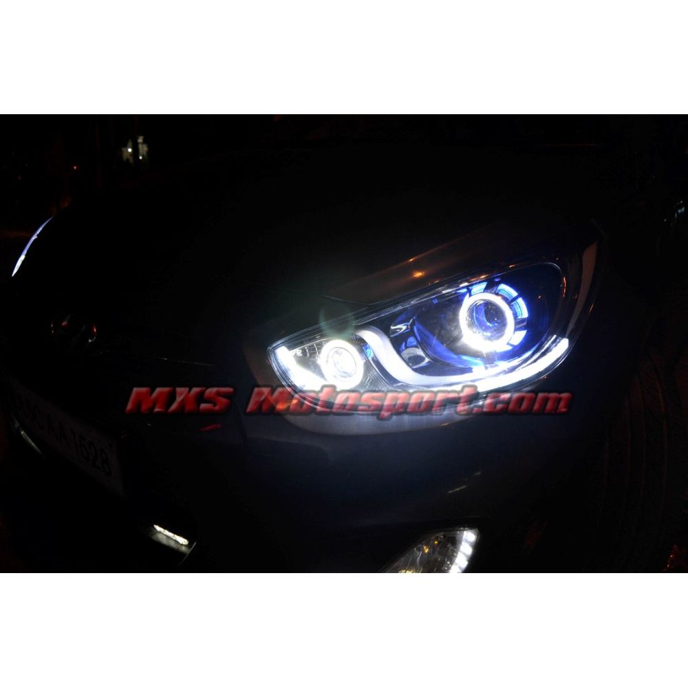 MXSHL672 Hyundai Verna Fluidic Dual Projector Headlights with Matrix Mode