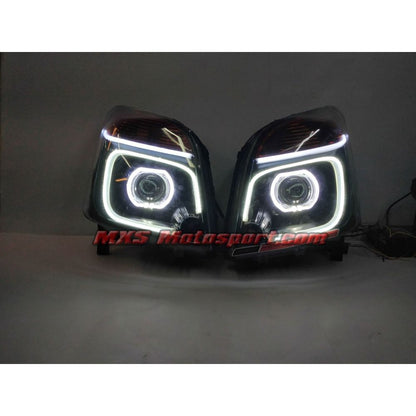 MXSHL688 Maruti Suzuki Wagon R Daytime Projector Headlights with Matrix Turn Signal Mode
