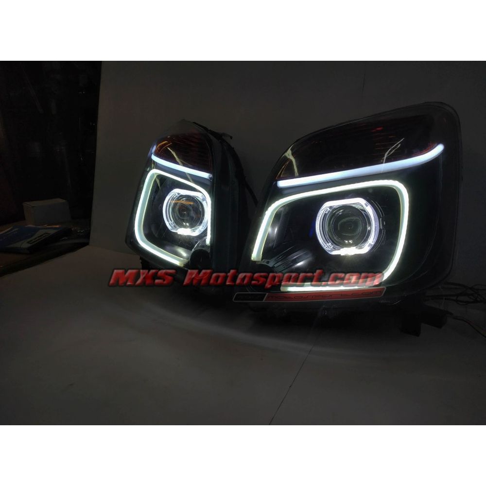 MXSHL688 Maruti Suzuki Wagon R Daytime Projector Headlights with Matrix Turn Signal Mode