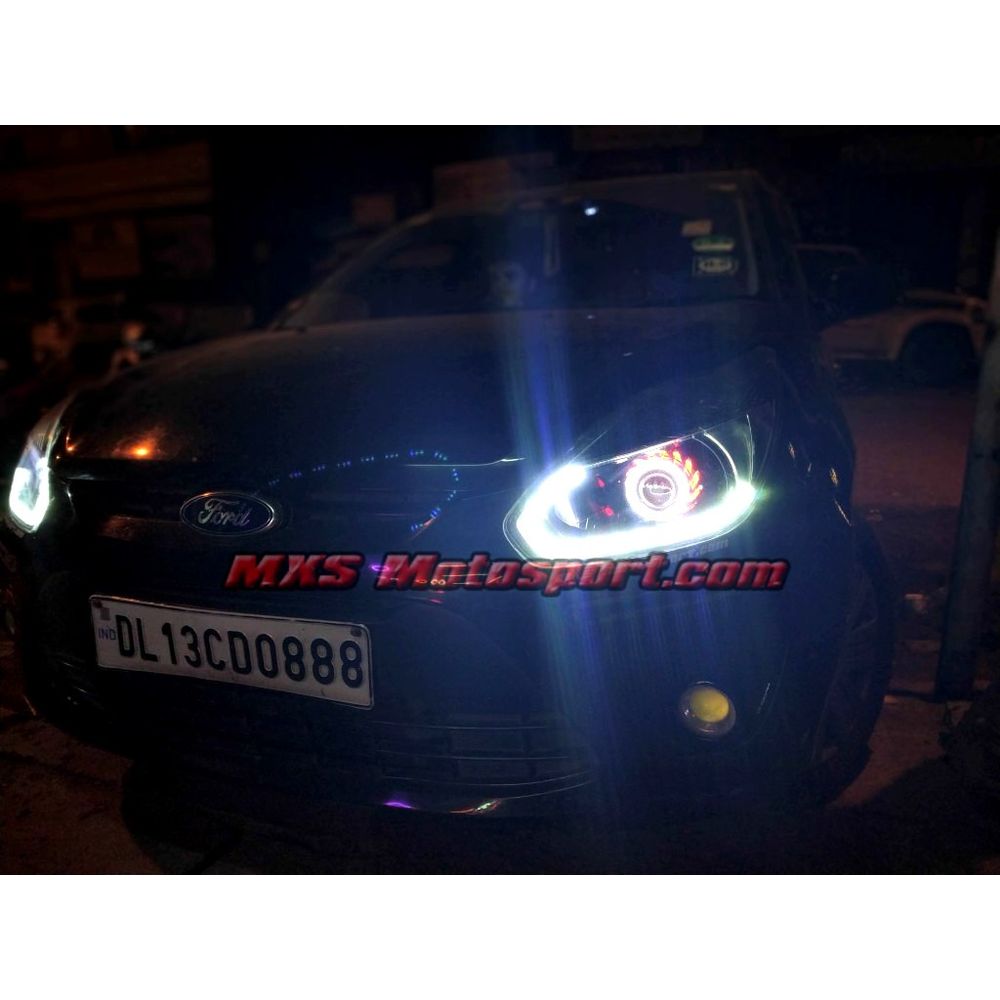 MXSHL690 Ford Figo Daytime Projector Headlights with Matrix Turn Signal Mode
