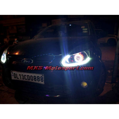 MXSHL690 Ford Figo Daytime Projector Headlights with Matrix Turn Signal Mode