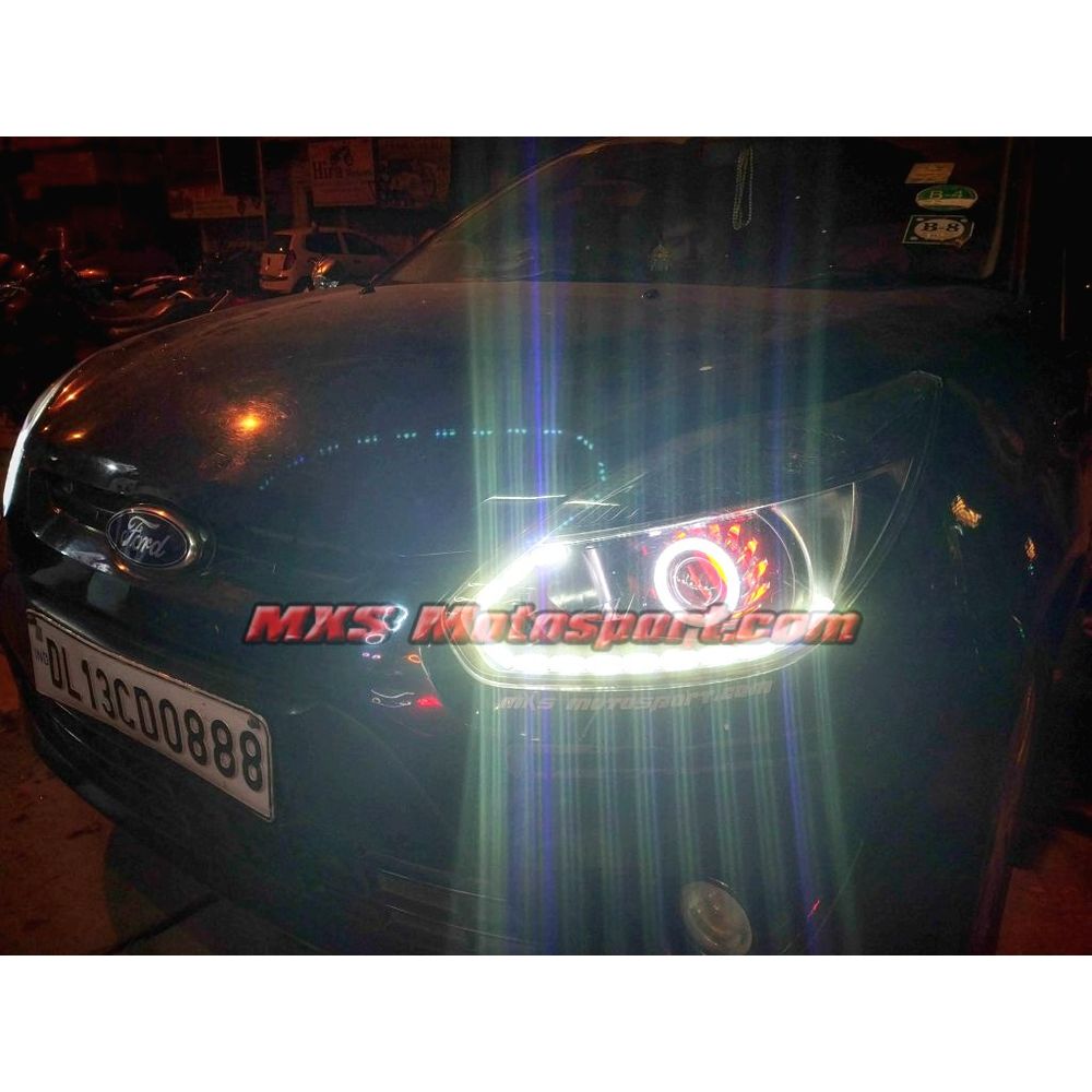 MXSHL690 Ford Figo Daytime Projector Headlights with Matrix Turn Signal Mode