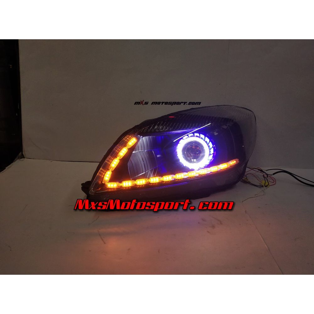 MXSHL693 Skoda Rapid Daytime Pojector Headlights with Turn Signal Matrix Mode