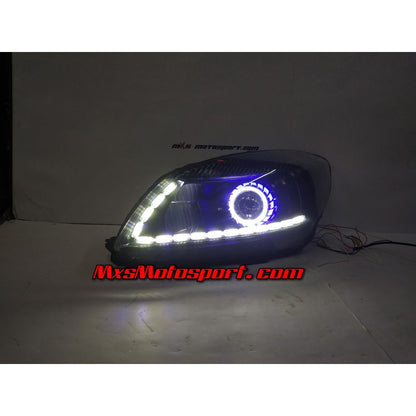 MXSHL693 Skoda Rapid Daytime Pojector Headlights with Turn Signal Matrix Mode