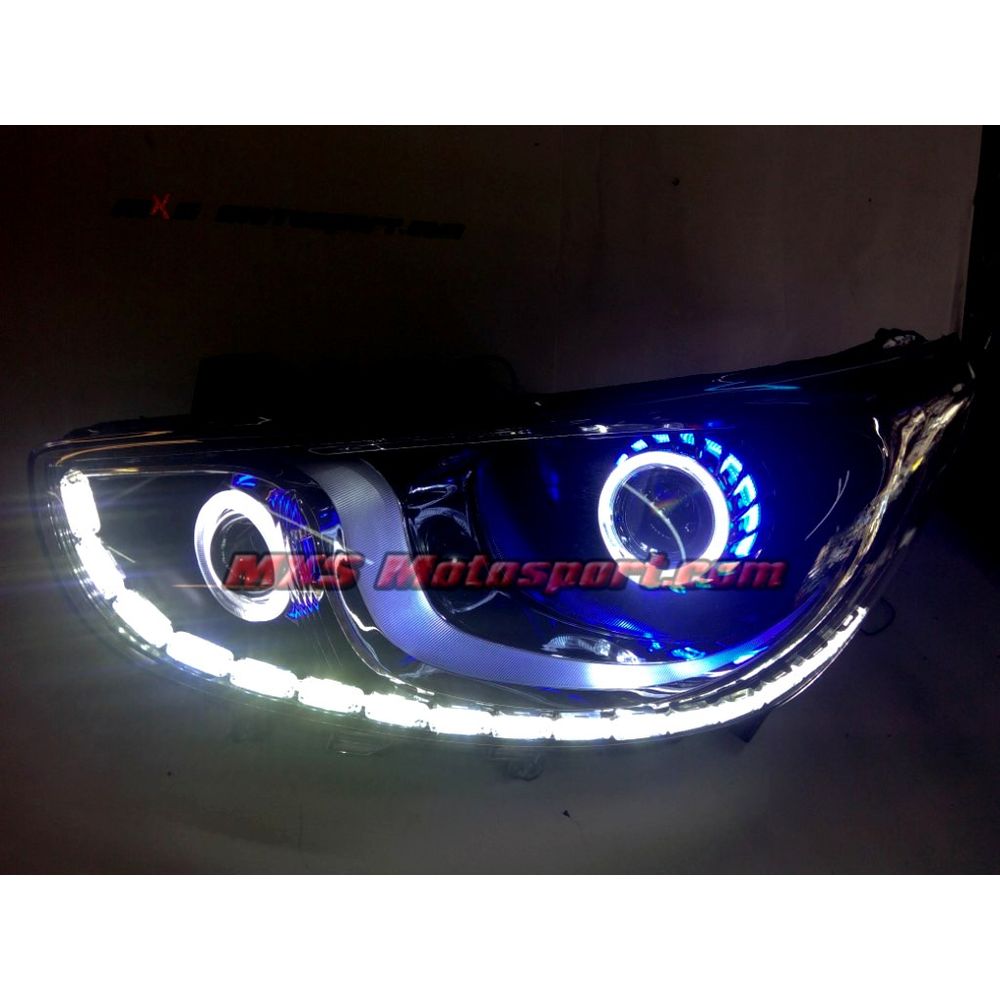 MXSHL699 Hyundai Verna Fluidic Dual Projector Headlights with Matrix Turn Signal Mode