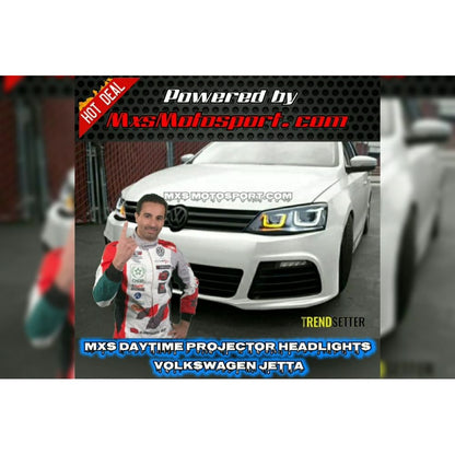 MXSHL710 Volkswagen Jetta Daytime Projector Headlights 2011 +