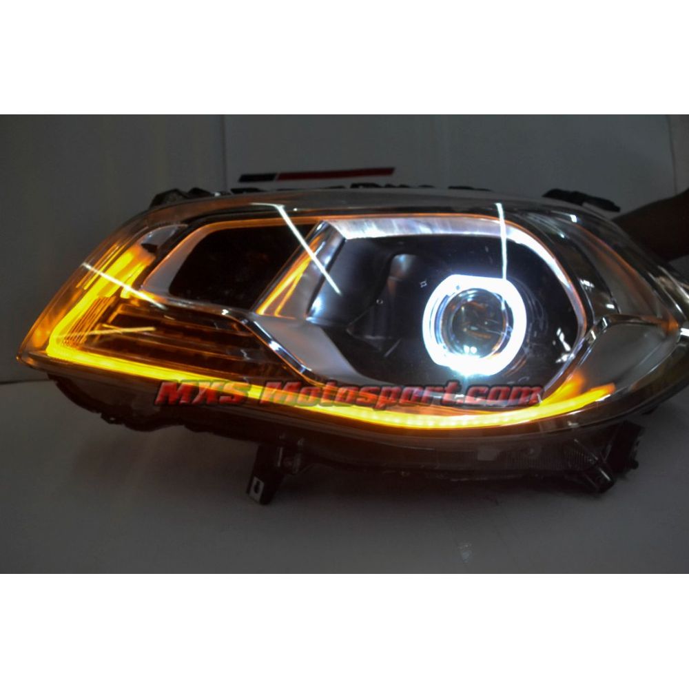 MXSHL712 Maruti Suzuki S Cross Daytime Projector Headlights with Matrix Turn Signal Mode