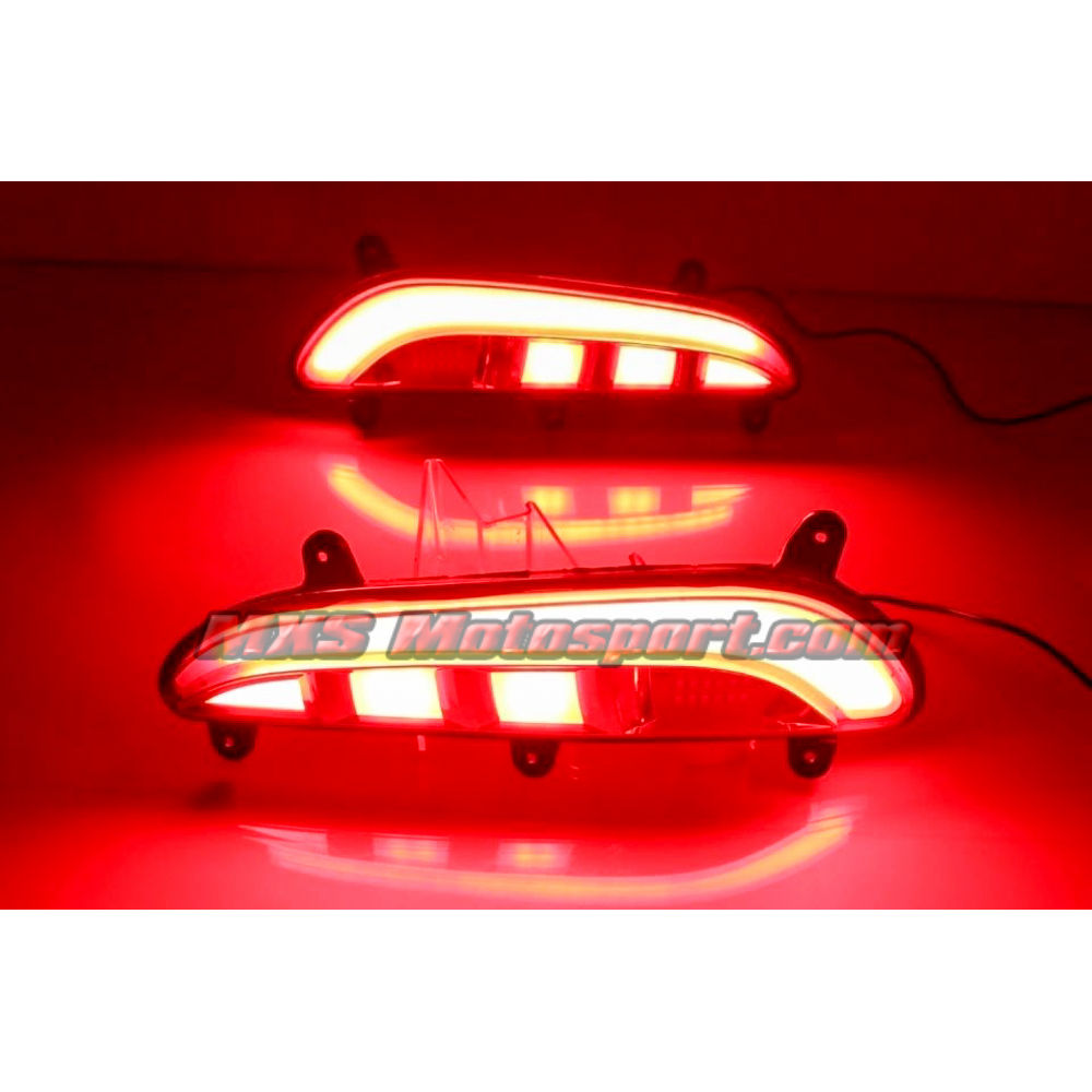 MXSTL124 Rear Bumper Reflector DRL LED Tail Lights Hyundai i20 Elite