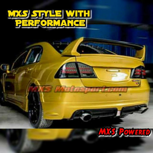 MXSTL13 LED Tail Lights Honda Civic BMW Style - mxsmotosport