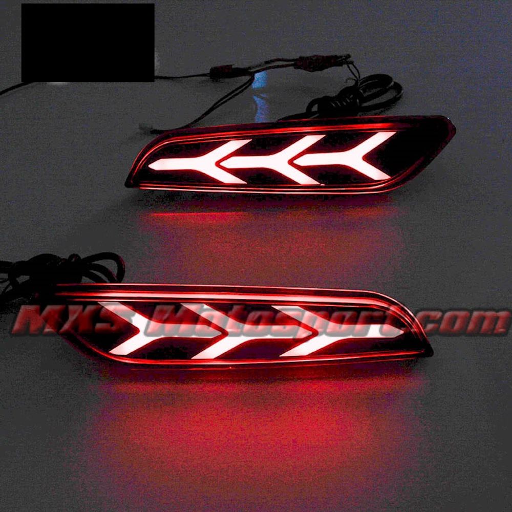 MXSTL158 Hyundai Creta Rear Bumper Reflector DRL LED Tail Lights 2018+