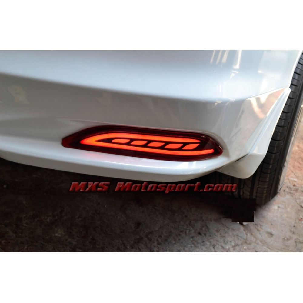 MXSTL79 Rear Bumper Reflector DRL LED Tail Lights Honda City idtec