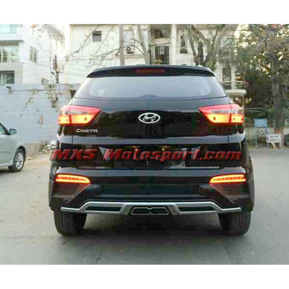 MXSTL72 Rear Bumper Reflector DRL LED Tail Lights  Hyundai Creta