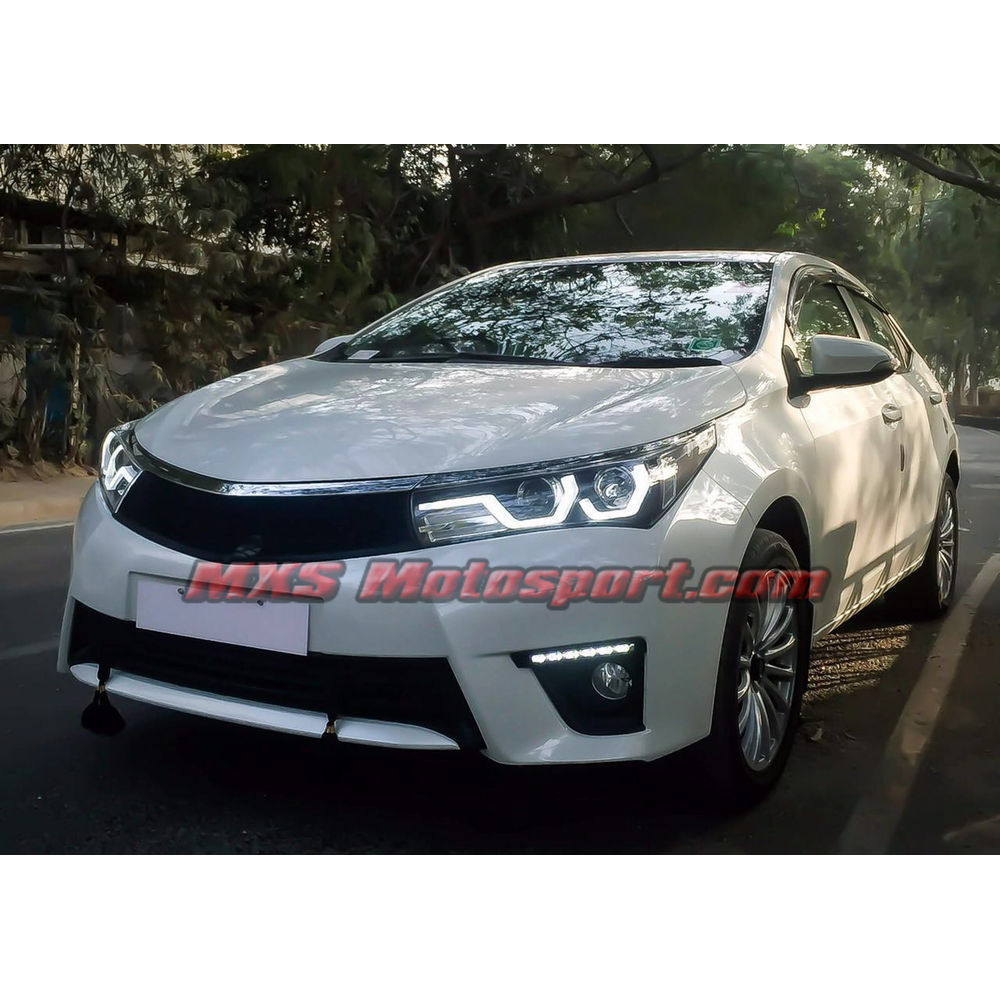 MXS2352 LED Fog Lamps Day Time Running Light Toyota Corolla Altis 2014-2016