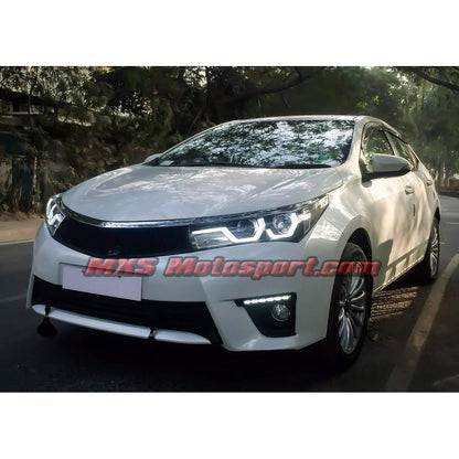 MXS2352 LED Fog Lamps Day Time Running Light Toyota Corolla Altis 2014-2016