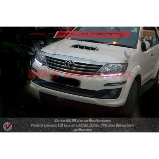 MXS1883 Audi-Style White DRL Daytime Running Light For Toyota Fortuner