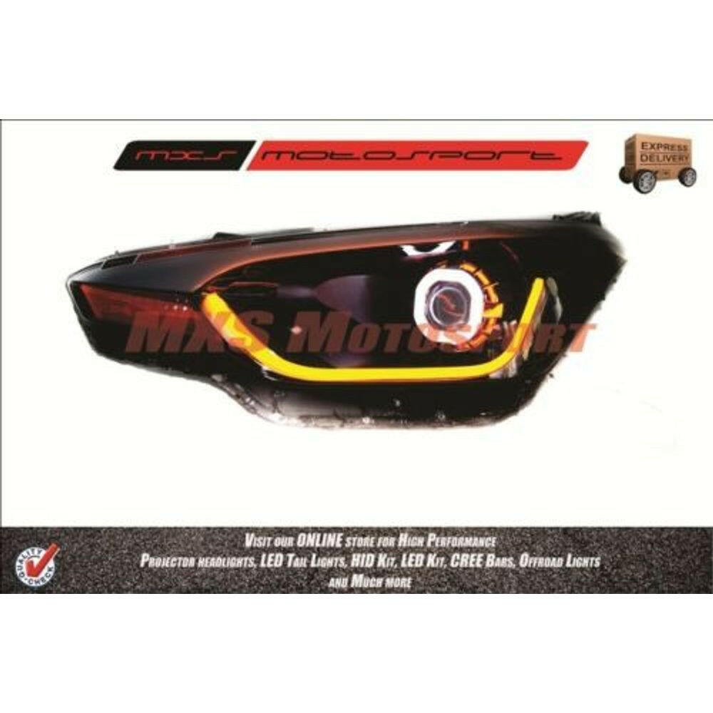 MXSHL53 Robitic Eye Projector Headlight With DRL System Hyundai i20 Elite - mxsmotosport